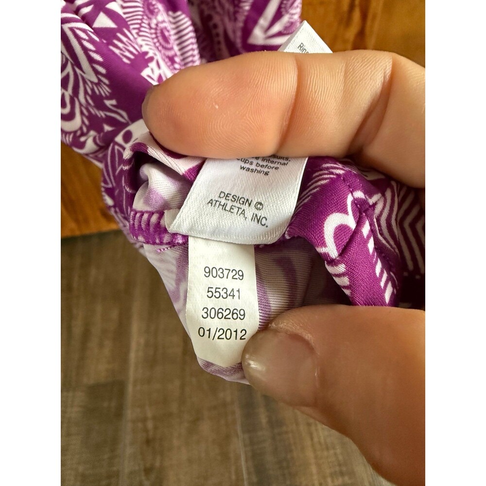 Athleta Shorebreak Swim Dress Sz. Small - Picture 4 of 6